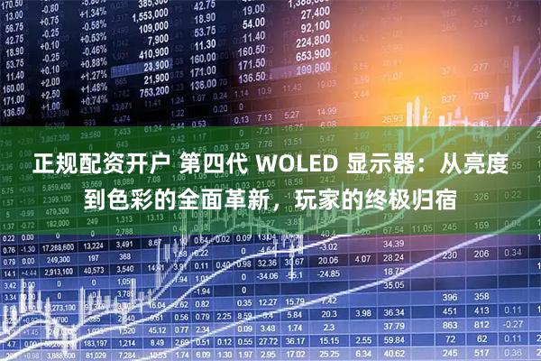 正规配资开户 第四代 WOLED 显示器：从亮度到色彩的全面革新，玩家的终极归宿
